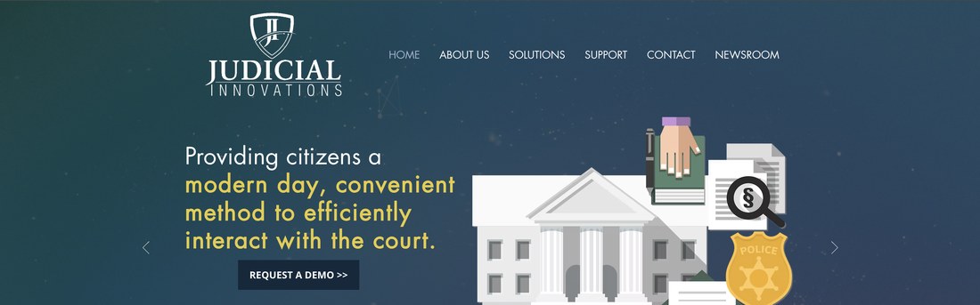 Judicial Innovations — live product screenshot